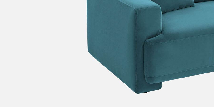 Kosta Velvet 2 Seater Sofa In Aqua Blue Colour - Febonic Living