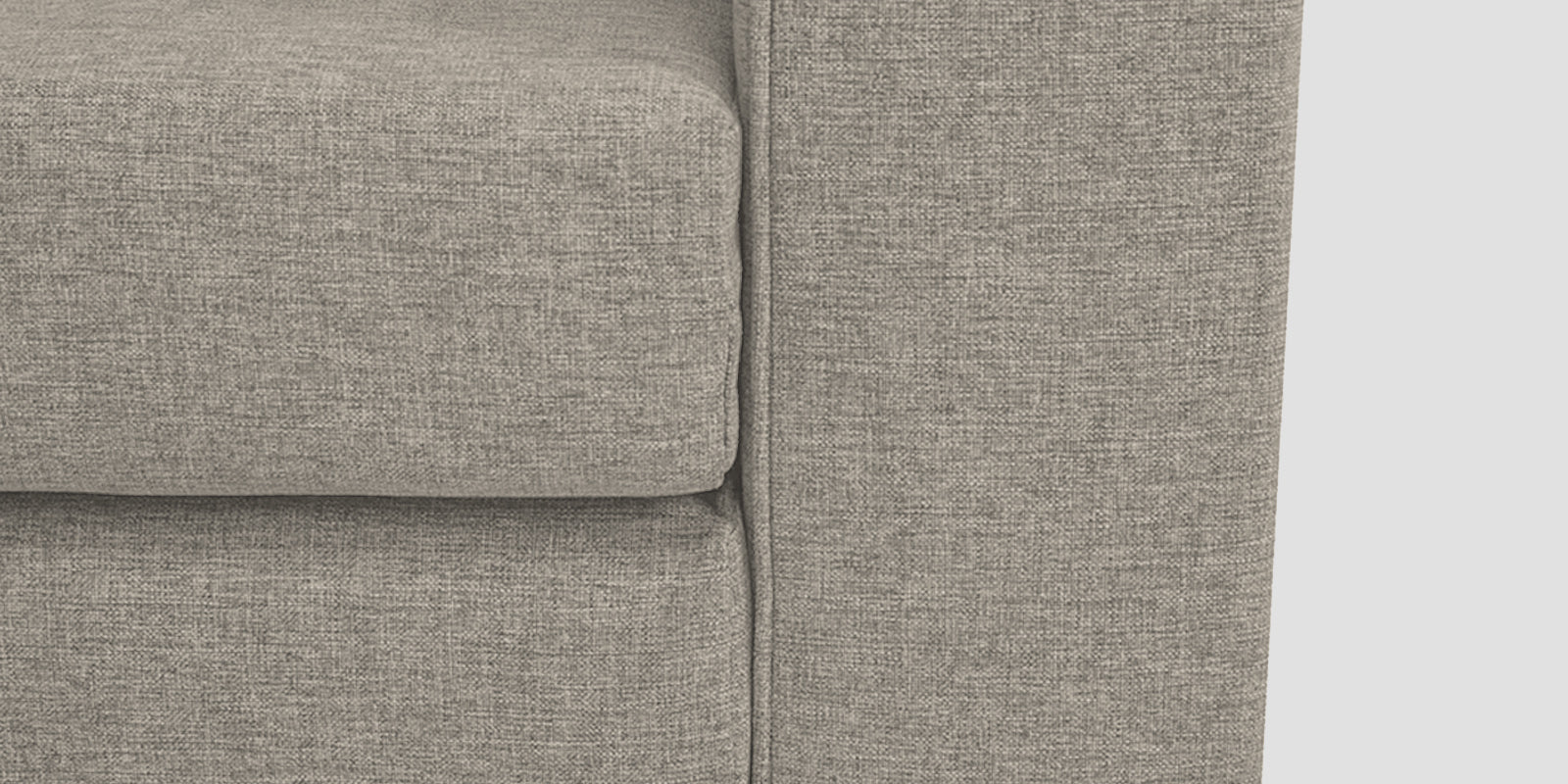 Kenia Fabric 2 Seater Foldable Sofa Cum Bed In Ash Grey Colour - Febonic Living