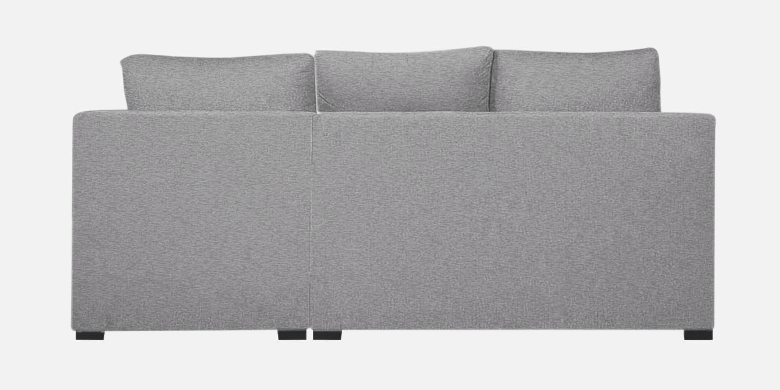 Jody Fabric 3 Seater Pull Out Sofa Cum Bed In Lit Grey Colour