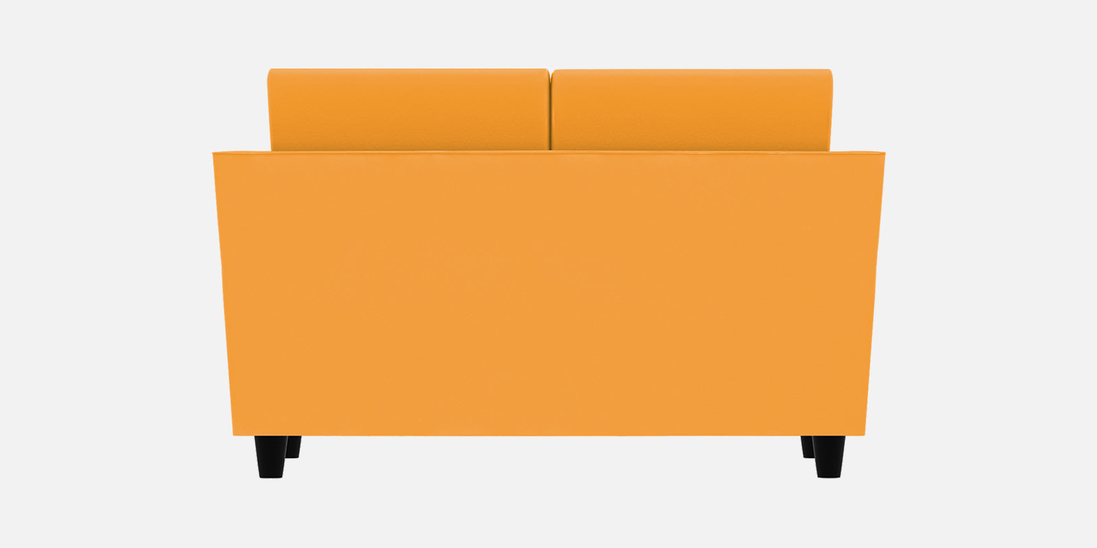 Bristo Velvet 2 Seater Sofa in Safforn Yellow Colour With Storage