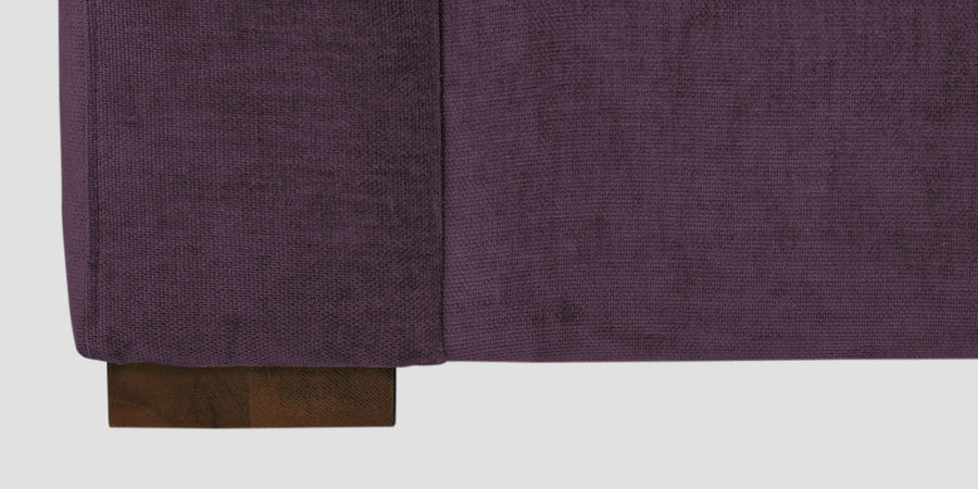 Dara Fabric 2 Seater Sofa In Greek Purple Colour - Febonic Living