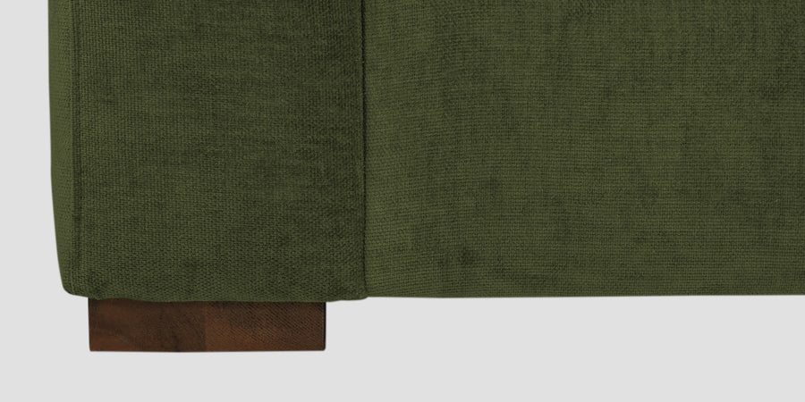 Dara Fabric 3 Seater Sofa In Olive Green Colour - Febonic Living