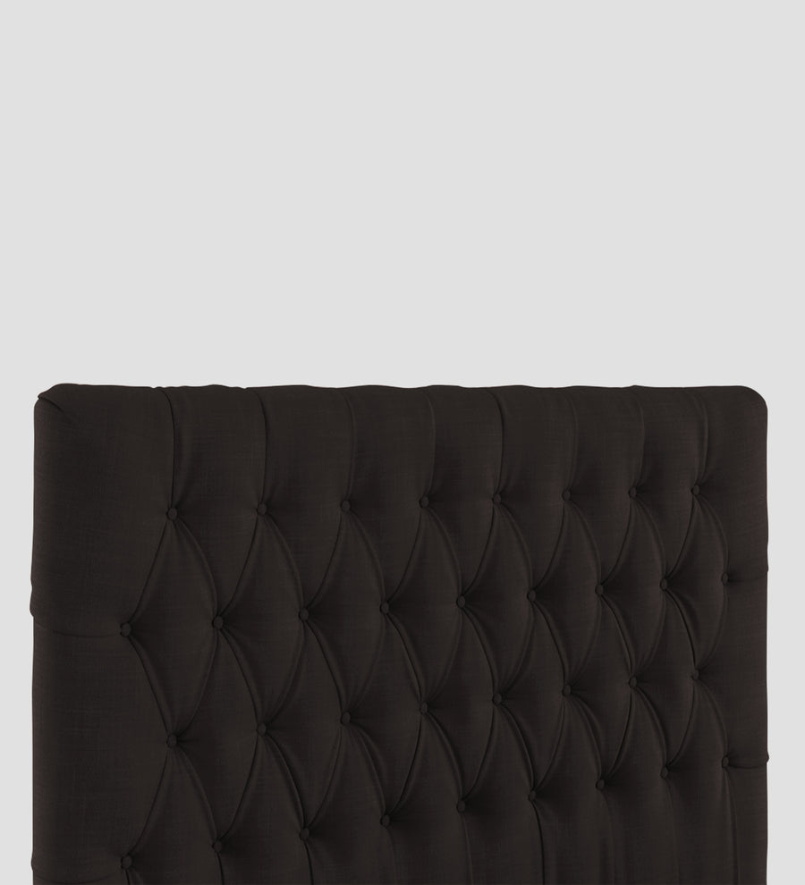 Isko Fabric Upholstered King Size Bed In Cara Brown Colour With Box Storage - Febonic Living