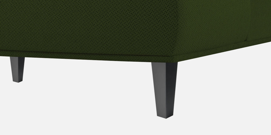Como Fabric Lhs Sectional Sofa 3 Lounger In Olive Green Colour - Febonic Living