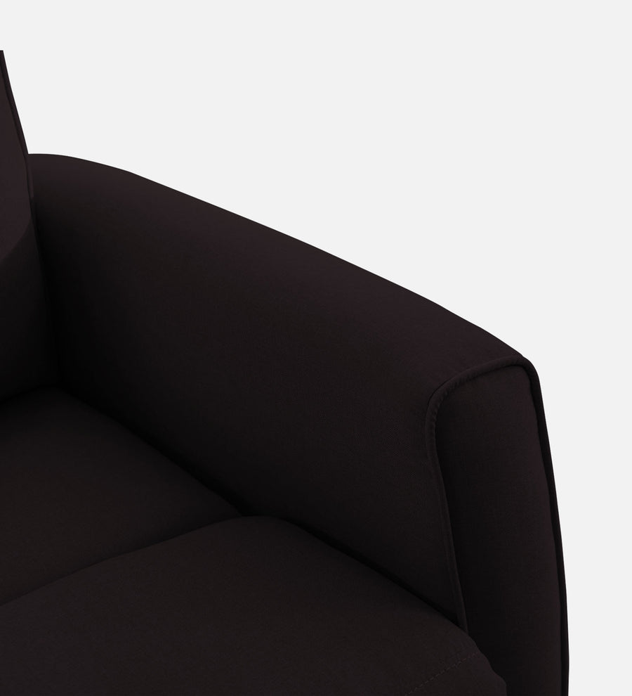 Logan Fabric 1 Seater Motorized Recliner In Cara Brown Colour - Febonic Living