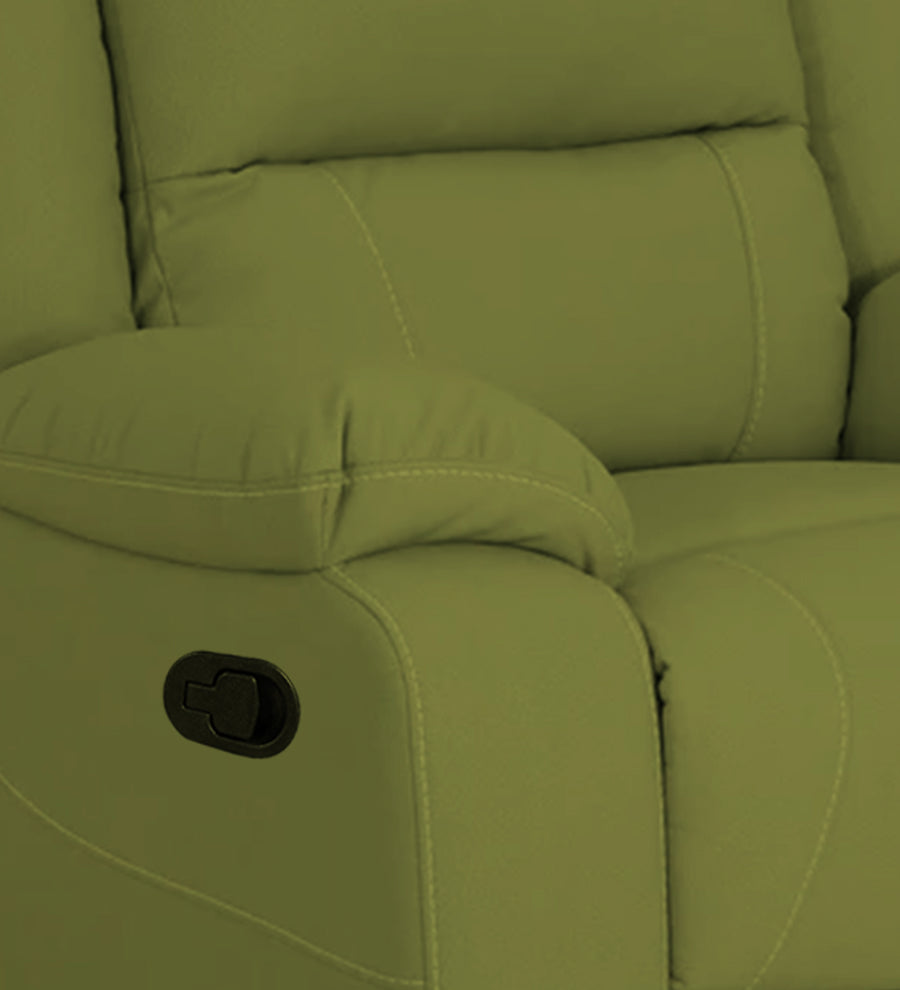 Adley Fabric 1 Seater Motorized Recliner In Lime Green Colour - Febonic Living