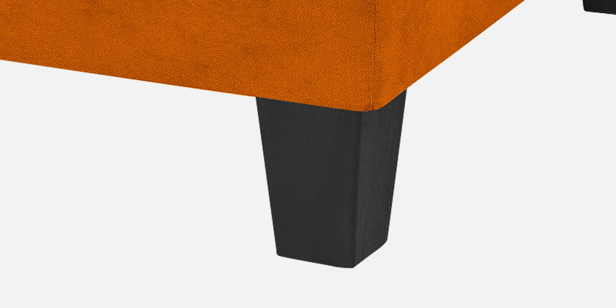 Thomas Fabric Rhs Sectional Sofa 2 Lounger In Vivid Orange Colour - Febonic Living