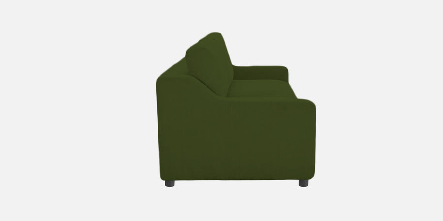 Gabby Fabric 3 Seater Pull Out Sofa Cum Bed In Olive Green Colour - Febonic Living