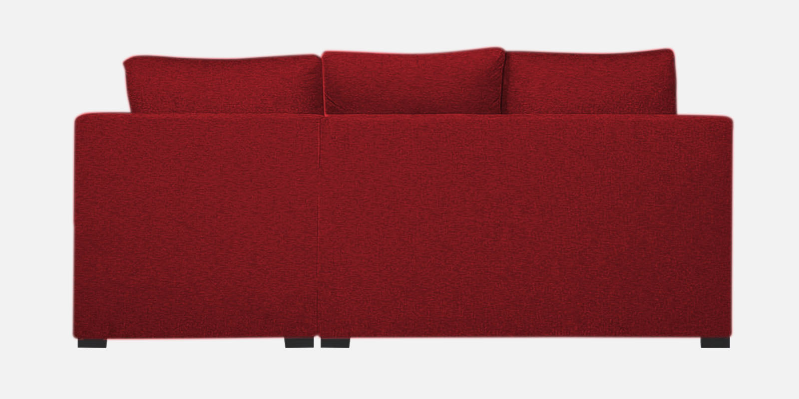 Jody Fabric 3 Seater Pull Out Sofa Cum Bed In Blood Maroon Colour