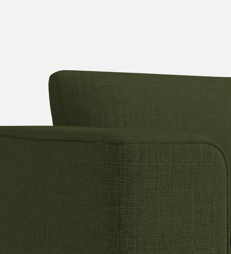 Kenia Fabric 1 Seater Foldable Sofa Cum Bed In Olive Green Colour - Febonic Living