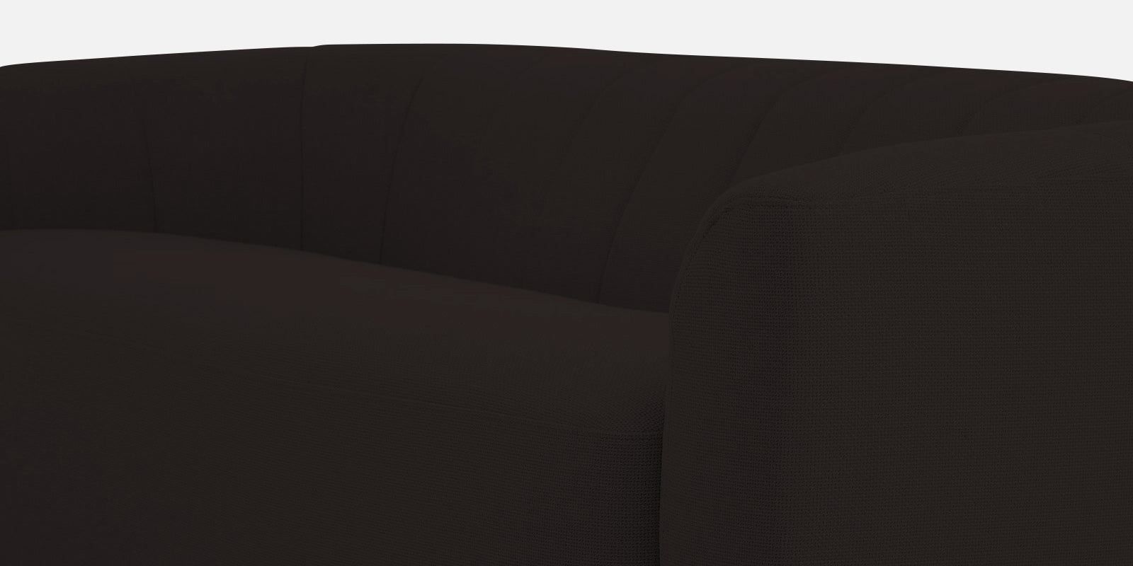 Mara Fabric 3 Seater Sofa In Cara Brown Colour - Febonic Living