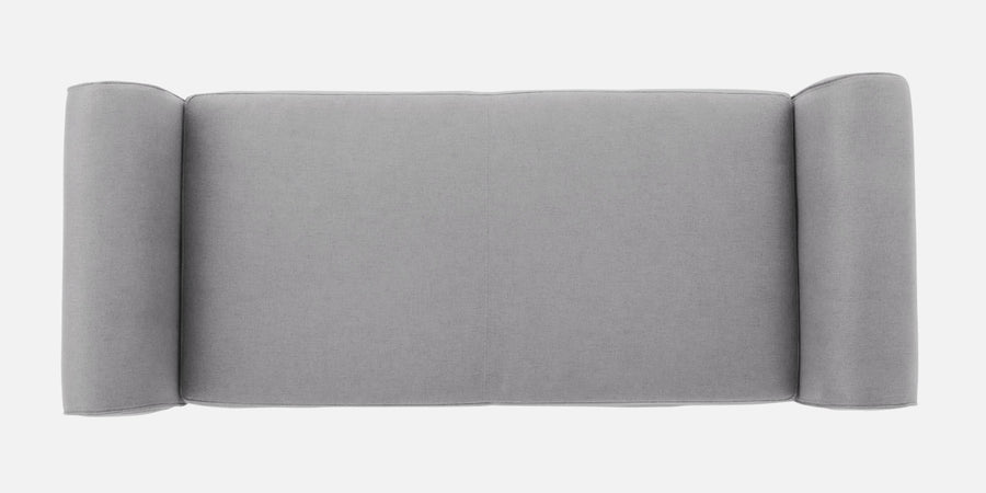 Molo Fabric 2 Seater Recamier In Lit Grey Colour With Storage - Febonic Living
