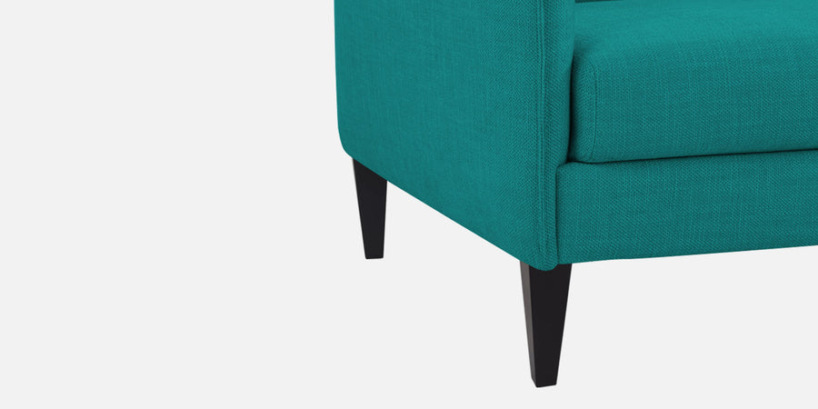 Piku Fabric Lhs Sectional Sofa 3 Lounger In Sea Green Colour - Febonic Living