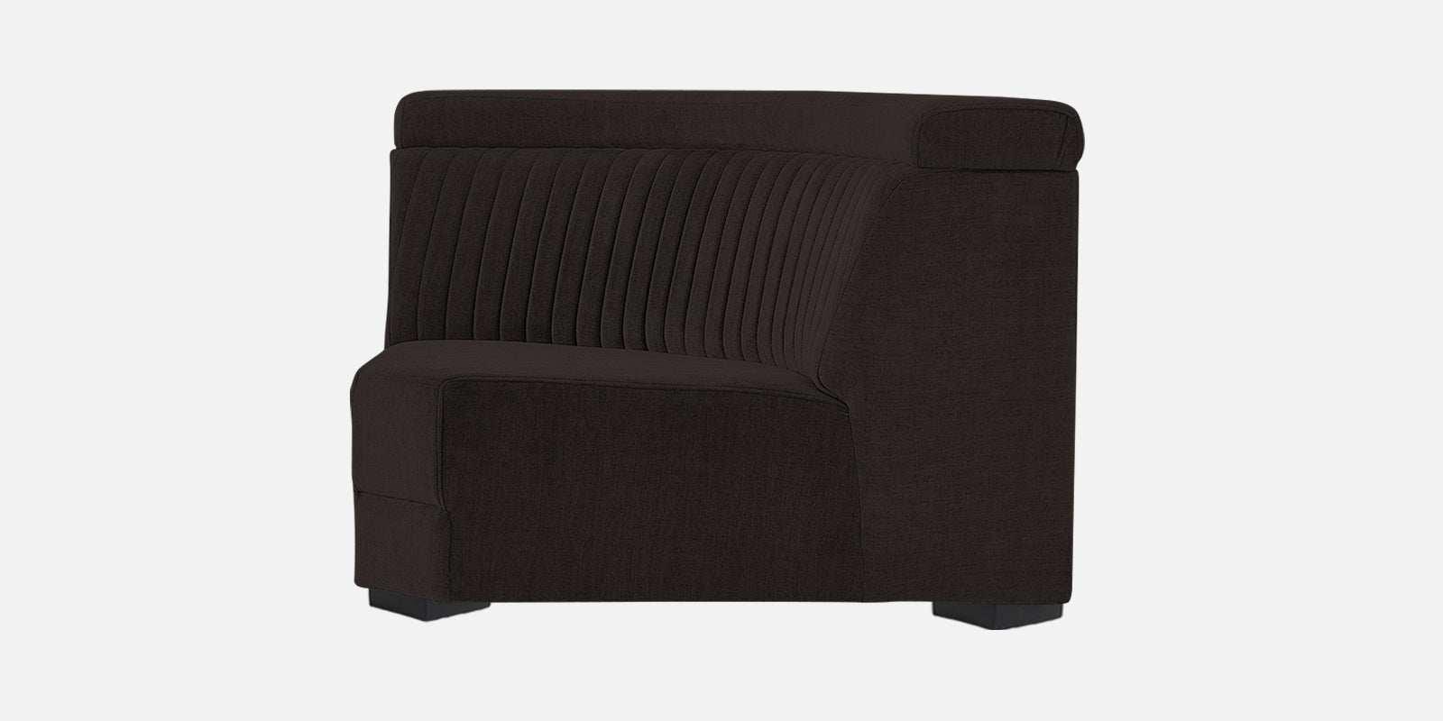 Draco Fabric 6 Seater Corner Sofa In Cara Brown Colour - Febonic Living