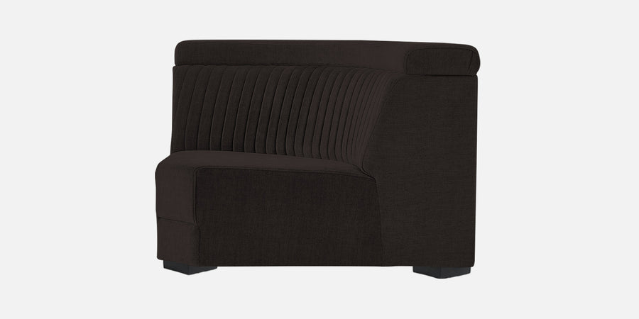 Draco Fabric 6 Seater Corner Sofa In Cara Brown Colour - Febonic Living