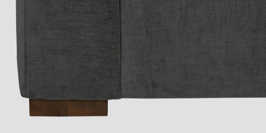 Dara Fabric 2 Seater Sofa In Charcoal Grey Colour - Febonic Living