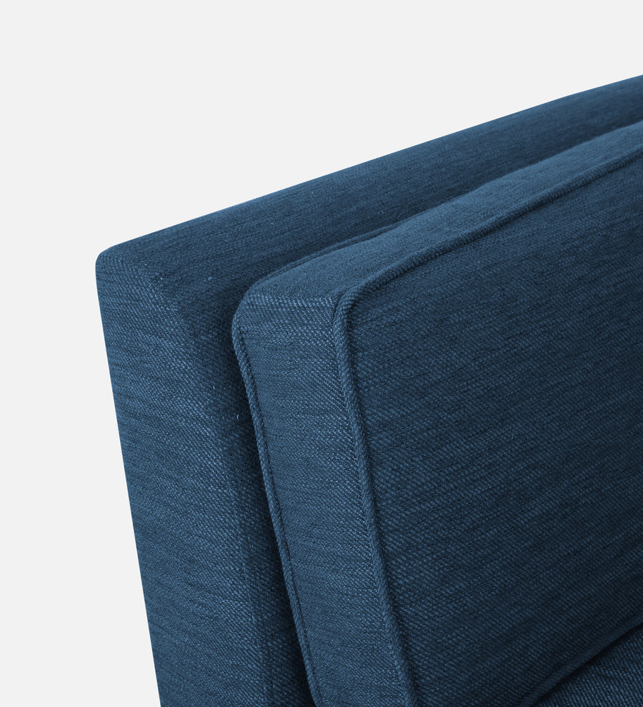 Nigar Fabric 1 Seater Sofa In Light Blue Colour - Febonic Living