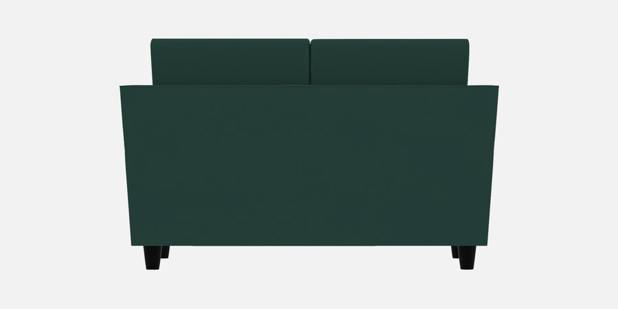 Bristo Velvet 2 Seater Sofa In Forest Green Colour With Storage - Febonic Living