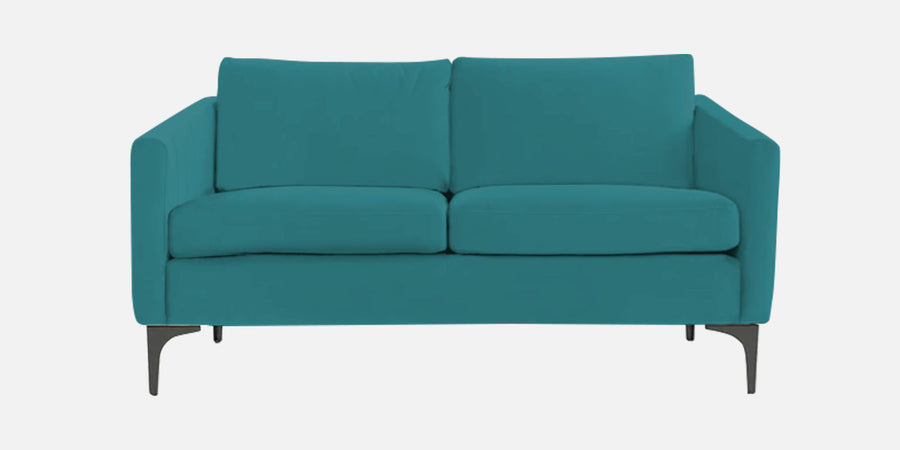 Haru Velvet 2 Seater Sofa In Arabian Green Colour - Febonic Living
