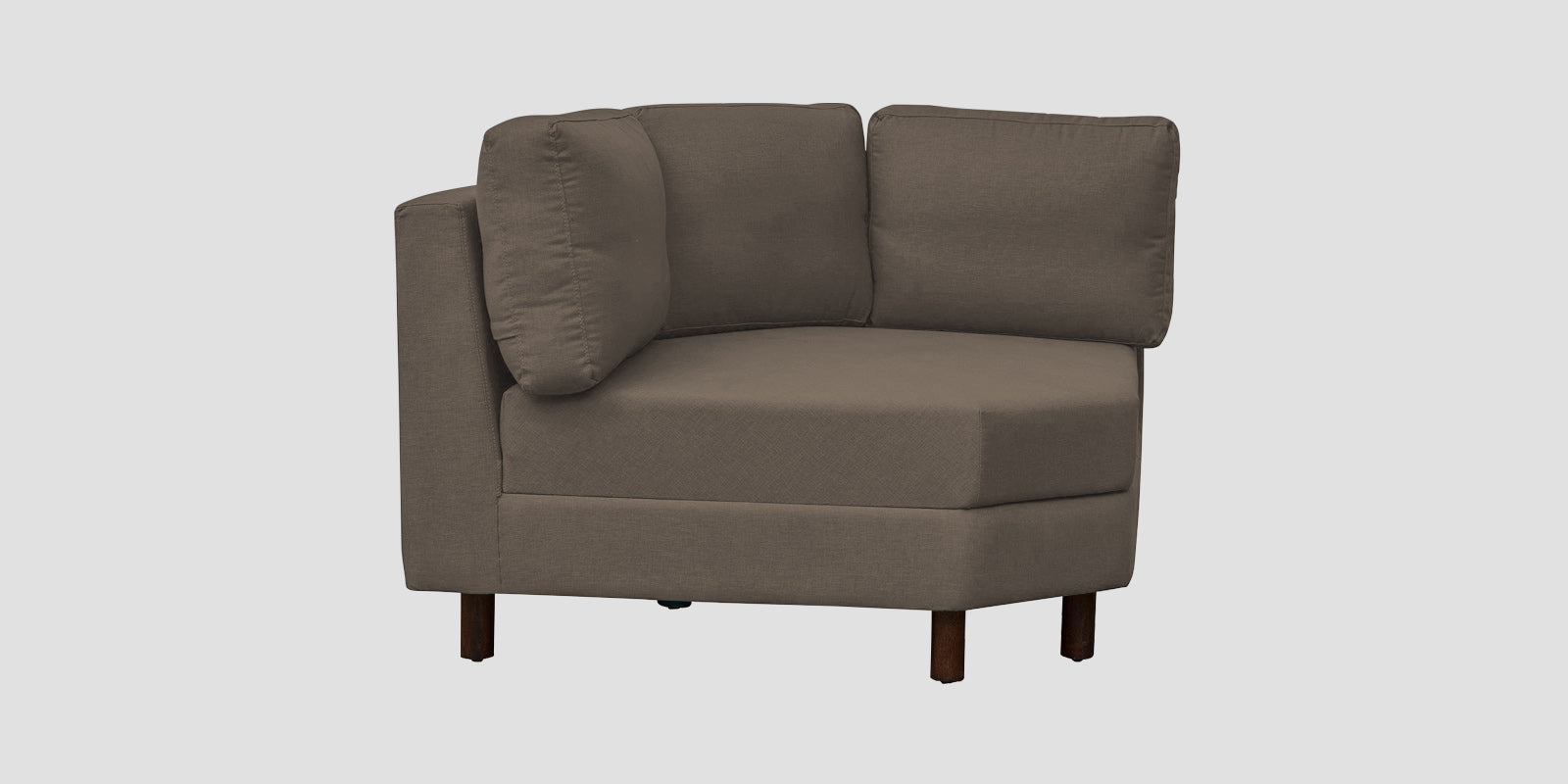 Betty Fabric 6 Seater RHS Corner Sofa In Hazel Beige Colour - Febonic Living