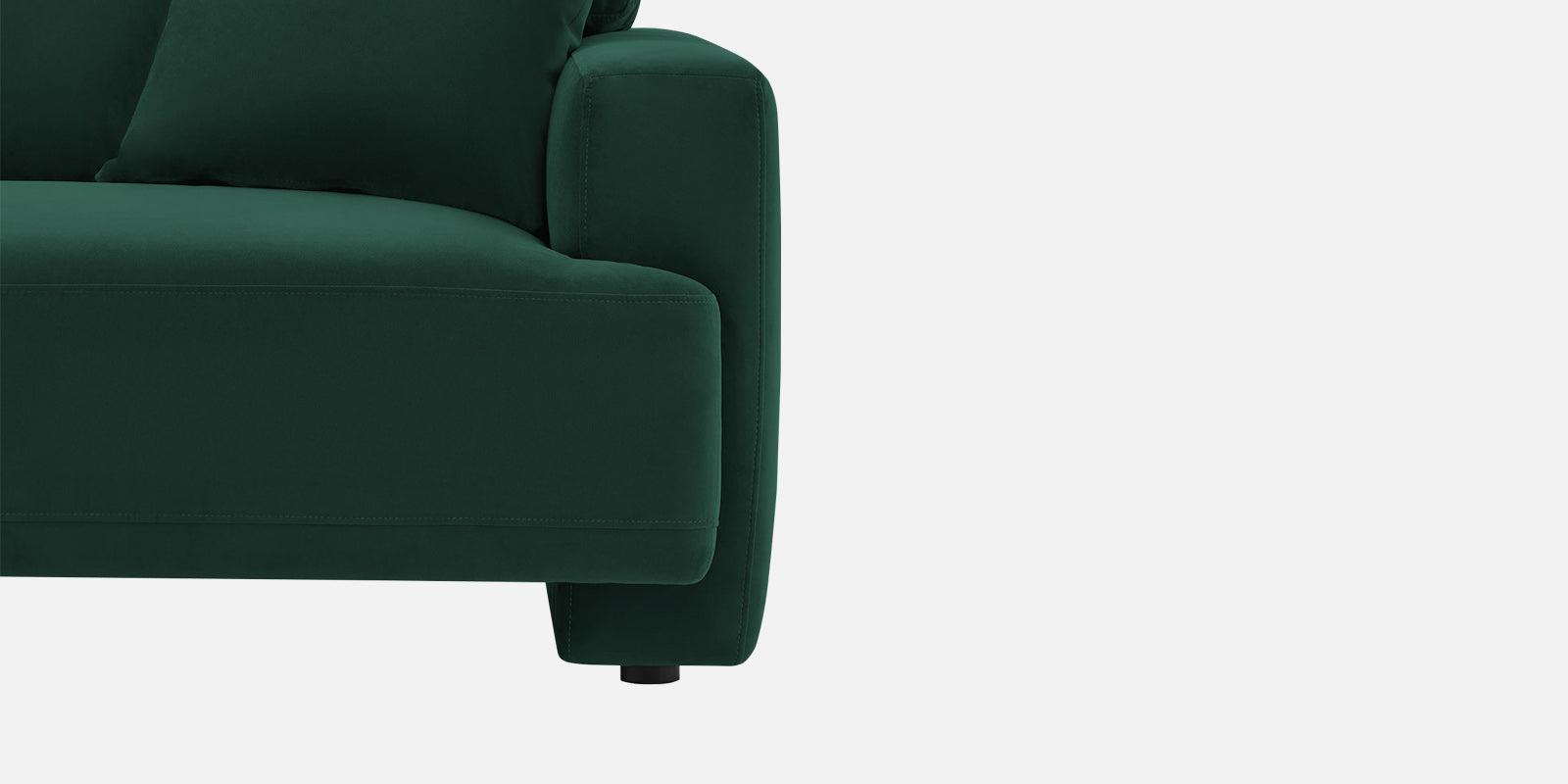 Kosta Velvet 3 Seater Sofa in Forest Green Colour