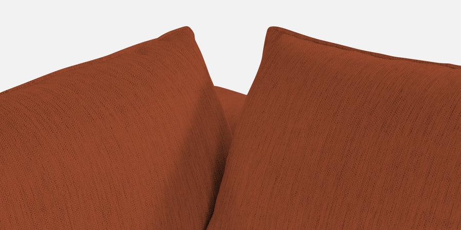 Ziggy Fabric Rhs Sectional Sofa 3 Lounger In Royal Orange Colour - Febonic Living