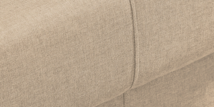Devo Fabric 3 Seater Sofa In Olive Beige Colour - Febonic Living