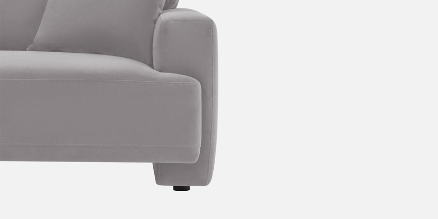 Kosta Velvet 2 Seater Sofa In Concrete Grey Colour - Febonic Living