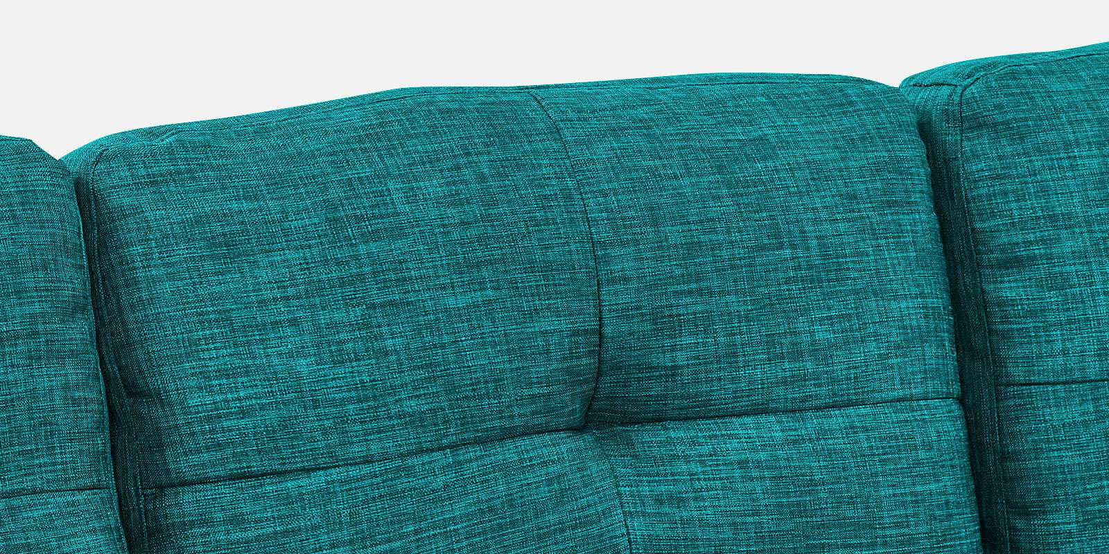 Jody Fabric 3 Seater Pull Out Sofa Cum Bed In Sea Green Colour