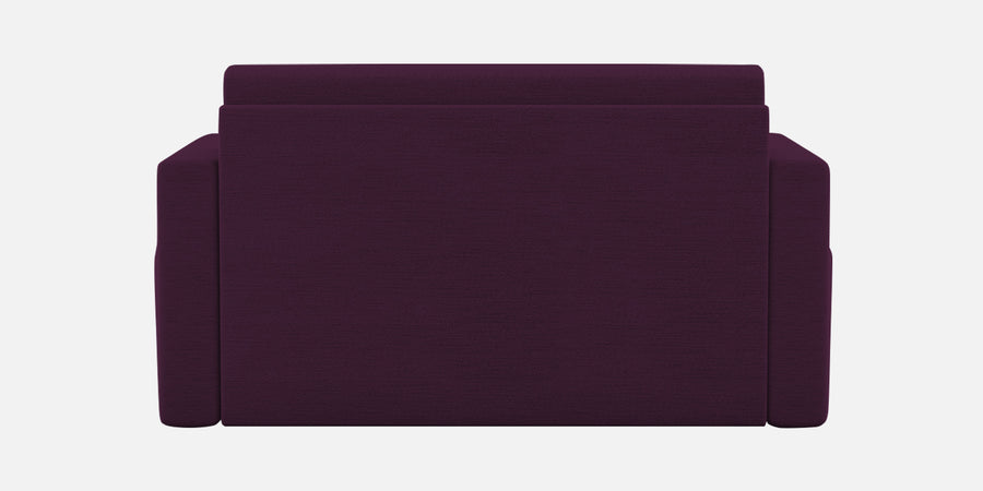 River Fabric 2 Seater Pull Out Sofa Cum Bed In Greek Purple Colour - Febonic Living