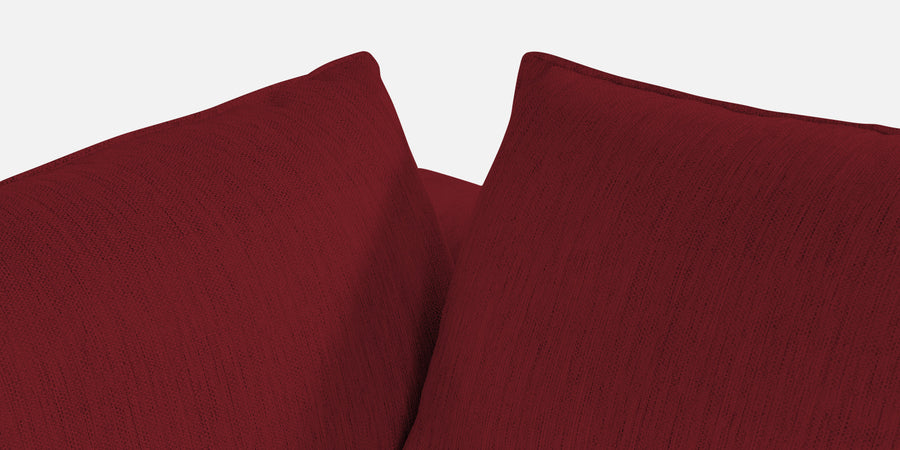 Ziggy Fabric Rhs Sectional Sofa 3 Lounger In Chilli Red Colour - Febonic Living