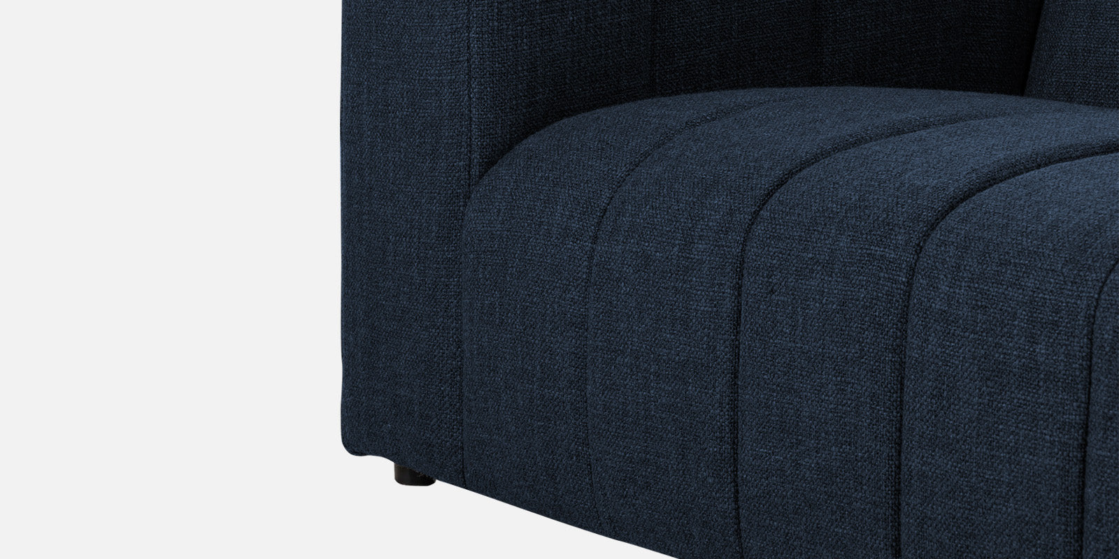 Lara Fabric 3 Seater Sofa in Denim Blue Colour