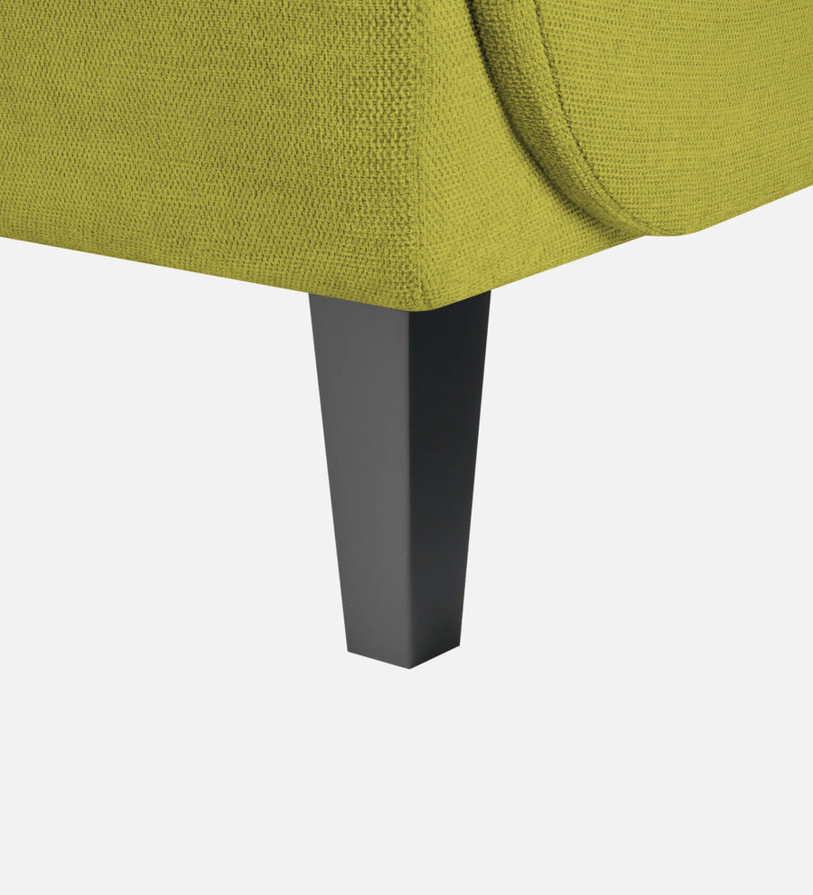 Siddy Fabric 1 Seater Sofa In Parrot Green Colour - Febonic Living