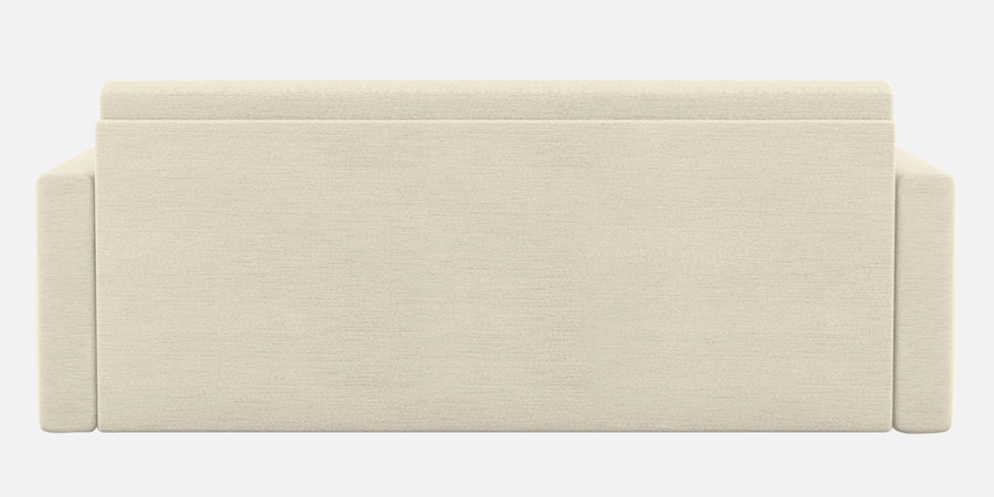 River Fabric 3 Seater Pull Out Sofa Cum Bed In Ivory Cream Colour - Febonic Living