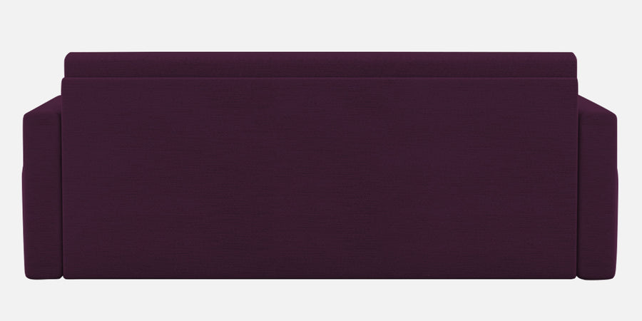 River Fabric 3 Seater Pull Out Sofa Cum Bed In Greek Purple Colour - Febonic Living
