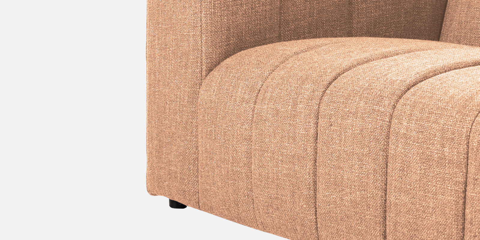 Lara Fabric 3 Seater Sofa in Cosmic Beige Colour