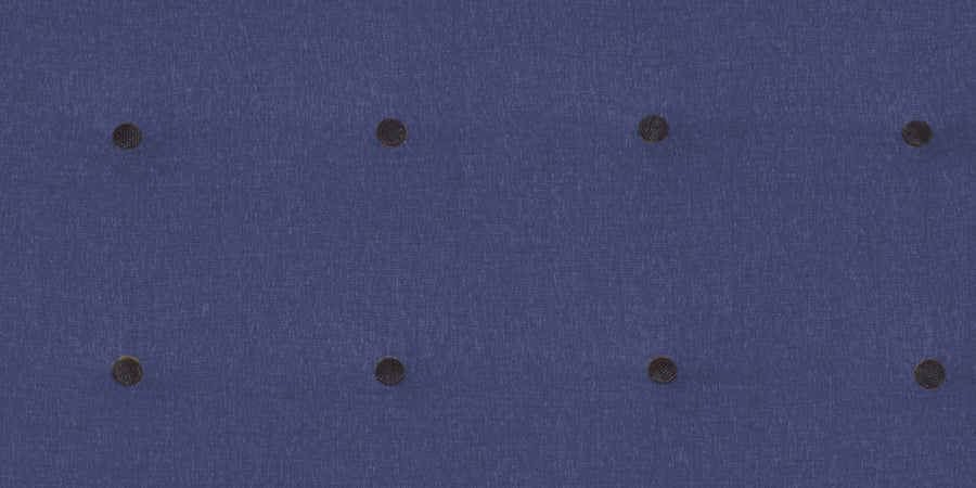 German Fabric 2 Seater Sofa In Slate Blue Colour - Febonic Living