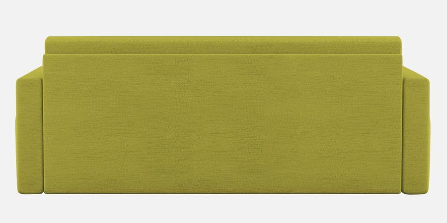 River Fabric 3 Seater Pull Out Sofa Cum Bed In Parrot Green Colour - Febonic Living