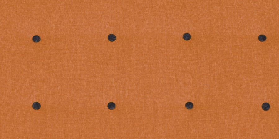 German Fabric 2 Seater Sofa In Dark Orange Colour - Febonic Living
