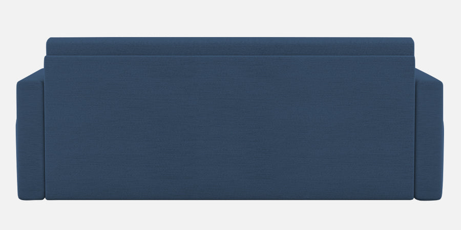 River Fabric 3 Seater Pull Out Sofa Cum Bed In Light Blue Colour - Febonic Living