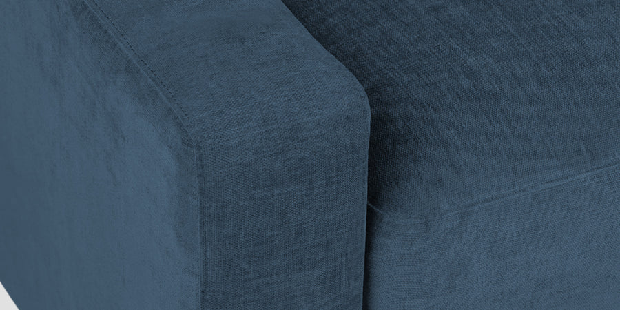 Dara Fabric 2 Seater Sofa In Light Blue Colour - Febonic Living