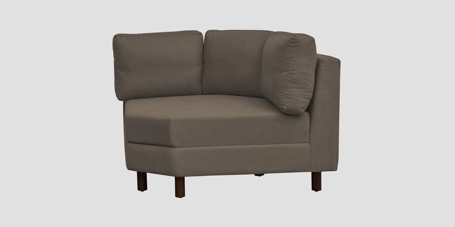 Betty Fabric 6 Seater Lhs Corner Sofa In Hazel Beige Colour - Febonic Living