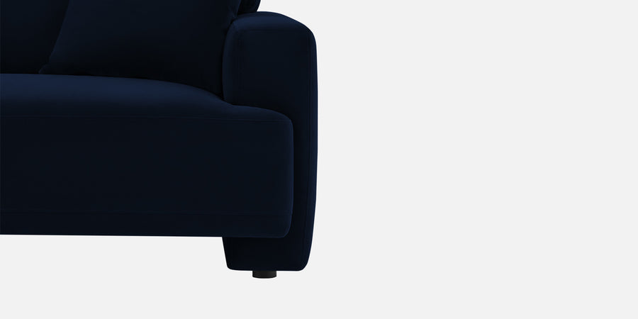 Kosta Velvet 2 Seater Sofa In Dark Blue Colour - Febonic Living