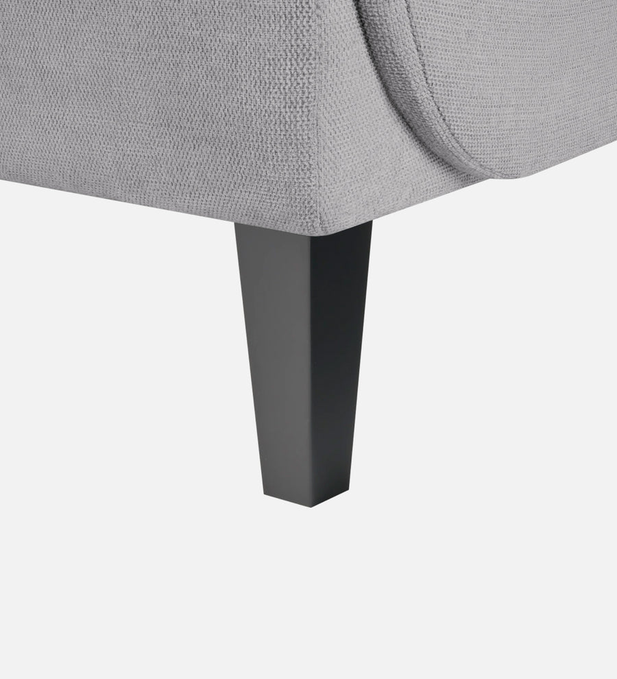 Siddy Fabric 1 Seater Sofa In Lit Grey Colour - Febonic Living