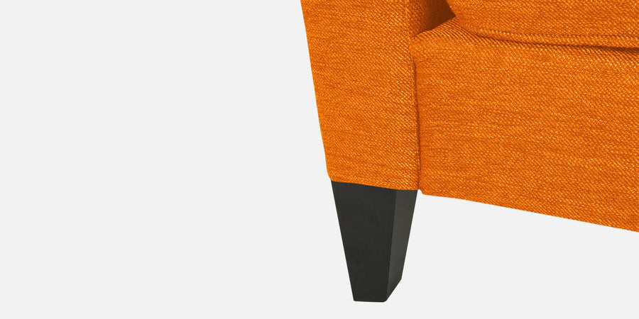 Nigar Fabric 2 Seater Sofa In Vivid Orange Colour - Febonic Living