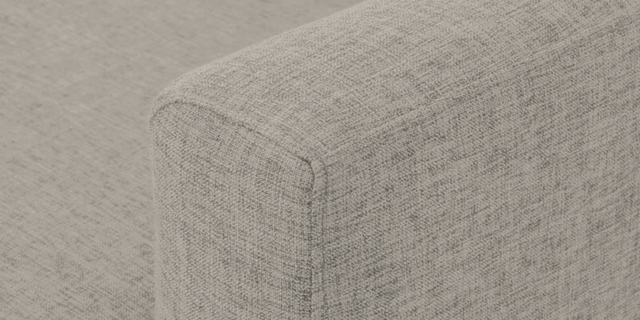 Casper Fabric 3 Seater Sofa In Ash Grey Colour - Febonic Living