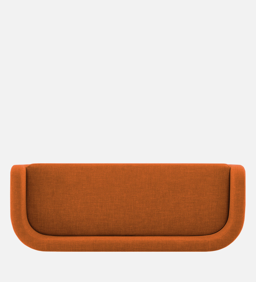 Cooper Fabric Storage Bench In Vivid Orange Colour - Febonic Living
