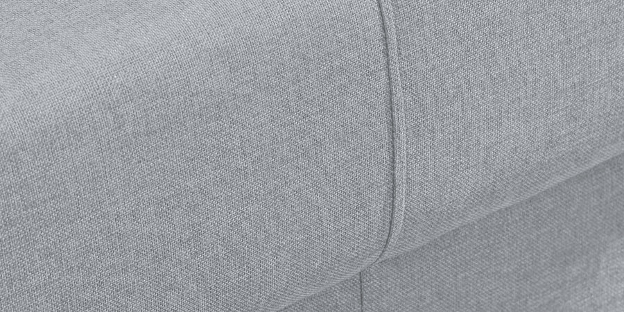 Devo Fabric 2 Seater Sofa In Coin Grey Colour - Febonic Living