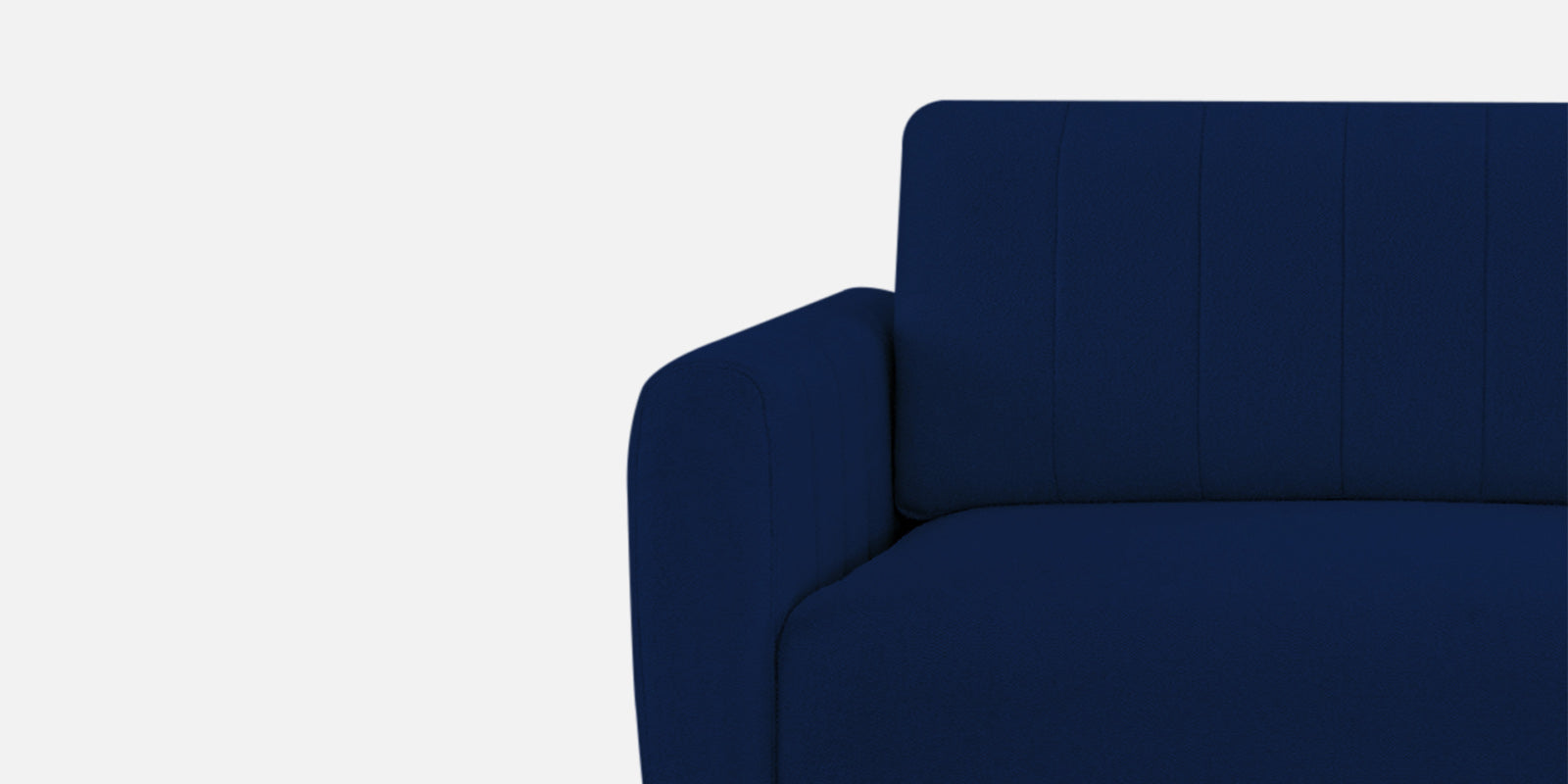 Vima Fabric 3 Seater Pull Out Sofa Cum Bed In Royal Blue Colour