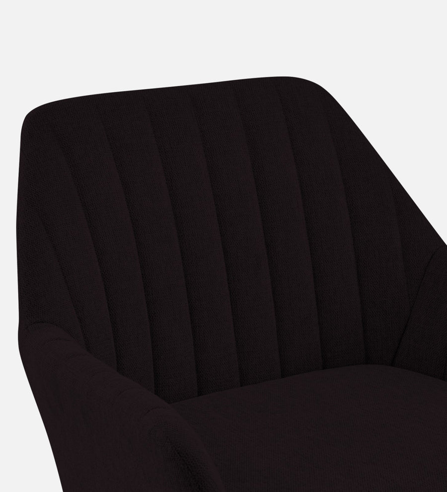 Bella Fabric Arm Chair In Cara Brown Colour - Febonic Living